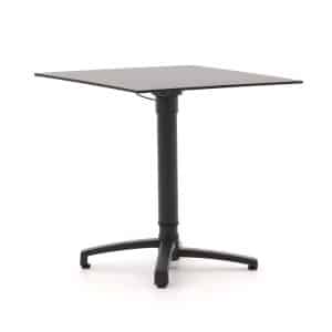 Bellagio Canzo Gartentisch klappbar 70x70x73/109 cm verstellbar