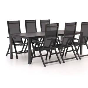 + 10 % Kassenrabatt | Bellagio Trappeto/Fidenza 220 cm Gartenmöbel-Set 7-Teilig verstellbar