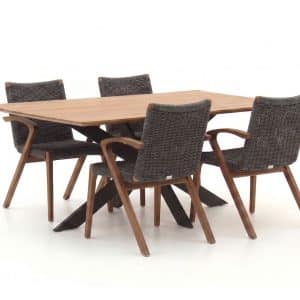 + 10 % Kassenrabatt | Bellagio Tredozio/Furato 180 cm Gartenmöbel-Set 5-teilig