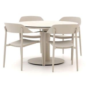 + 10 % Kassenrabatt | Bellagio Valli/La Fonte ø 120 cm Gartenmöbel-Set 5-teilig