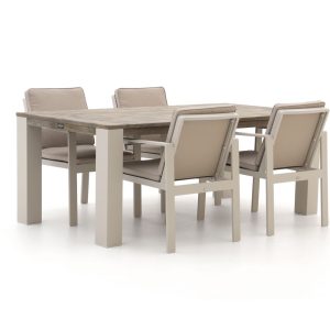 Bellagio Vazzola/ROUGH-X 200 cm Gartenmöbel-Set 5-teilig