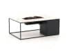 + 10 % Kassenrabatt | Cosidesign Line Lounge Feuertisch 120x80x47 cm