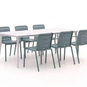 + 15 % Kassenrabatt | Forza Narni/Sora 220 cm Gartenmöbel-Set 7-teilig stapelbar