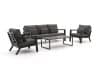 + 10 % Kassenrabatt | Forza Sarnico Sessel-Sofa Lounge-Set 4-teilig