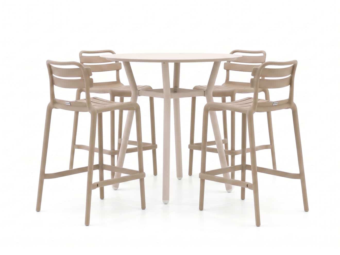 + 15 % Kassenrabatt | Forza Vico/Tritoni ø 110 cm Gartenbar-Set 5-teilig