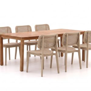 Forza Xitta/Liverpool 210 cm Gartenmöbel-Set 7-teilig