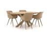 + 10 % Kassenrabatt | Hartman Sophie Studio/San Sebastian 200 cm Gartenmöbel-Set 5-teilig
