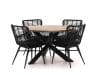 + 10 % Kassenrabatt | Intenso Asti/Rough-Y Ø 120 cm Gartenmöbel-Set 5-teilig
