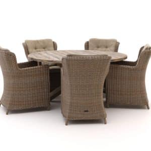 + 10 % Kassenrabatt | Intenso Milano/ROUGH-Y ø  150cm Gartenmöbel- Set 6-teilig