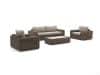 + 10 % Kassenrabatt | Intenso Segrino Sessel-Sofa Lounge-Set 4-teilig