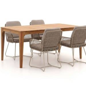 Intenso Trasimeno/Bruca 170 cm Gartenmöbel-Set 5-teilig