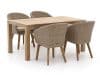 + 10 % Kassenrabatt | Intenso Tropea/ROUGH-S 160 cm Gartenmöbel-Set 5-teilig