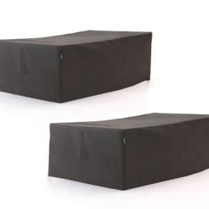 Kees Smit Gartenmöbelabdeckung Sessel-Sofa Lounge-Set loungeset 260x100x57 cm (2 stück)