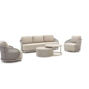 Manifesto Cavarzere/Oriago Sessel-Sofa Lounge-Set 5-teilig