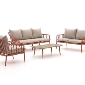 + 10 % Kassenrabatt | Manifesto Celante/ROUGH-K Sessel-Sofa Lounge-Set 4-teilig