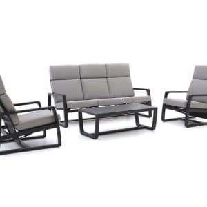+ 10 % Kassenrabatt | Manifesto Rubbiano Sessel-Sofa Lounge-Set 4-teilig 5-Sitzer