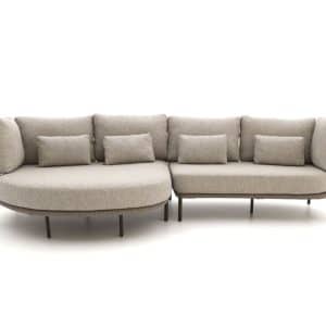 + 10 % Kassenrabatt | SUNS Bardi Chaiselongue Lounge-Set 2-teilig rechts