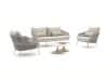 + 10 % Kassenrabatt | SUNS Dolce/Nova Sessel-Sofa Lounge-Set 5-teilig