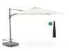 + 10 % Kassenrabatt | Shadowline Francisco Ampelschirm 300x300 cm