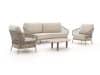+ 10 % Kassenrabatt | Tierra Outdoor Juno/Moretti Sessel-Sofa Lounge-Set 4-teilig
