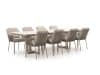 + 10 % Kassenrabatt | Tierra Outdoor Liv/Naro 280 cm Gartenmöbel-Set 9-teilig stapelbar