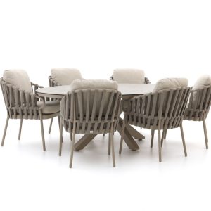 Tierra Outdoor Nuri/Oblong 220 cm Gartenmöbel-Set 7-teilig