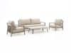 + 10 % Kassenrabatt | Tierra Outdoor Oasis Sessel-Sofa Lounge-Set 4-teilig