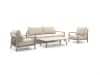 + 10 % Kassenrabatt | Tierra Outdoor Oasis Sessel-Sofa Lounge-Set 4-teilig verstellbar