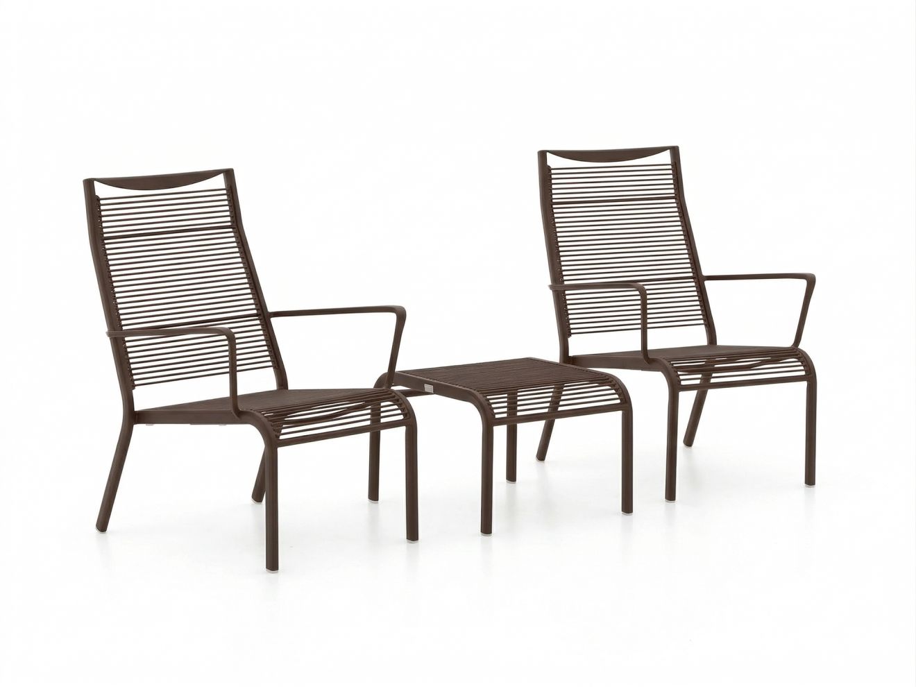 + 10 % Kassenrabatt | Apple Bee Hawaii Lounge Balkonmöbel-Set 3-teilig stapelbar