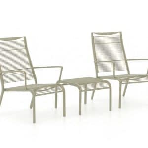 + 10 % Kassenrabatt | Apple Bee Hawaii Lounge Balkonmöbel-Set 3-teilig stapelbar