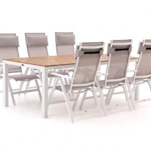 + 10 % Kassenrabatt | Bellagio Avenza/Fidenza 220 cm Gartenmöbel-Set 7-teilig verstellbar