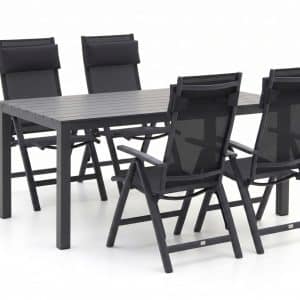 + 10 % Kassenrabatt | Bellagio Avenza/Menzano 160 cm Gartenmöbel-Set 5-teilig verstellbar