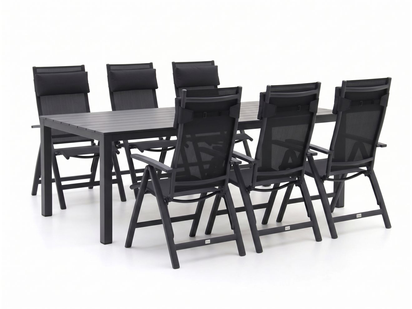 + 10 % Kassenrabatt | Bellagio Avenza/Menzano 220 cm Gartenmöbel-Set 7-teilig verstellbar
