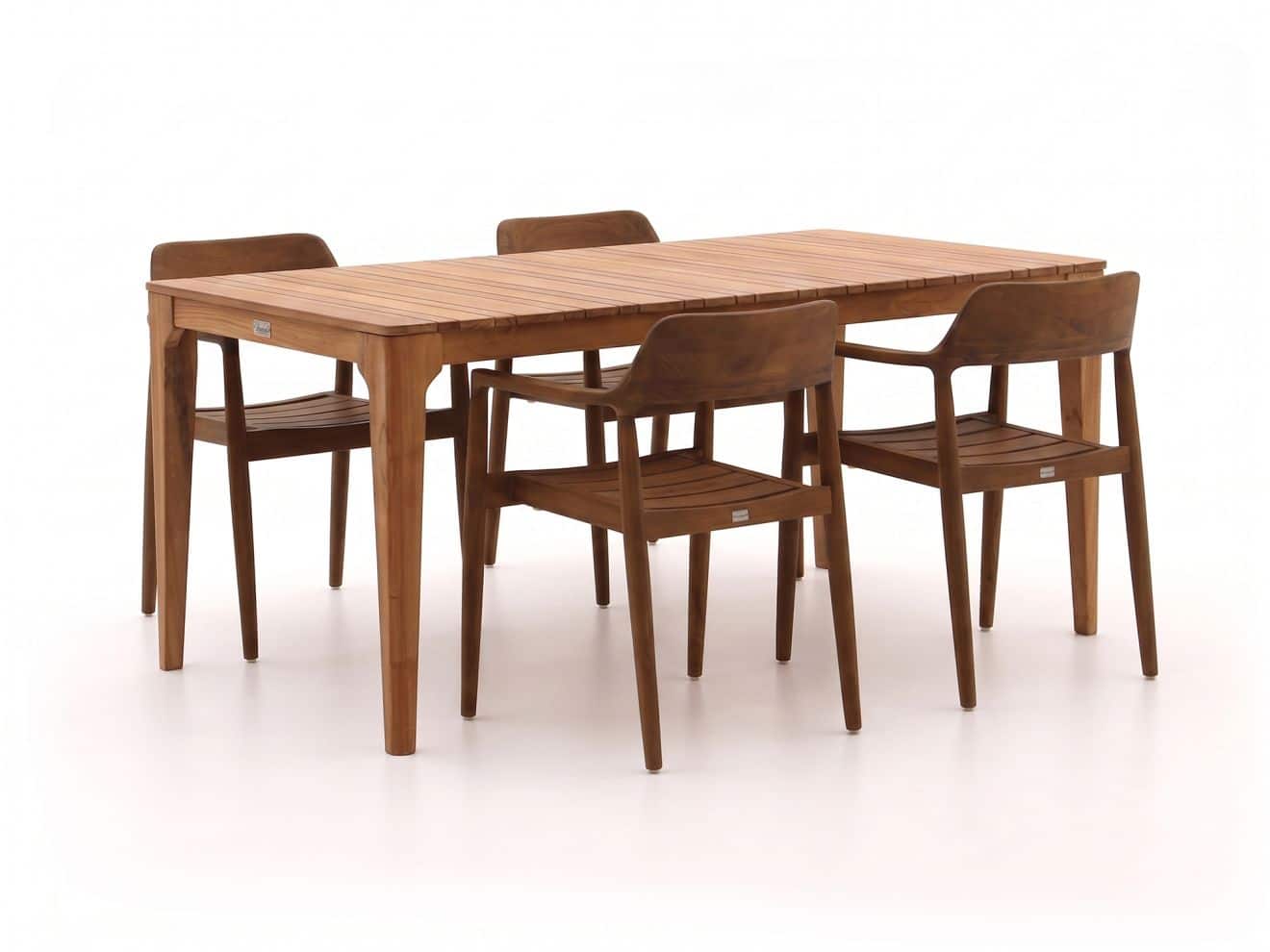 + 10 % Kassenrabatt | Bellagio Balba/Bruca 170 cm Gartenmöbel-Set 5-teilig stapelbar