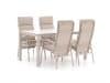 + 10 % Kassenrabatt | Bellagio Bondeno/Sestino 160 cm Gartenmöbel-Set 5-teilig verstellbar