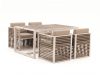 + 10 % Kassenrabatt | Bellagio Cadora 160 cm Gartenmöbel-Set 5-teilig