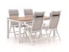 + 10 % Kassenrabatt | Bellagio Lugo/Fidenza 160 cm Gartenmöbel-Set 5-teilig verstellbar