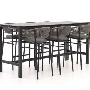 + 10 % Kassenrabatt | Bellagio Panaro/Trecenta 225 cm Gartenbar-Set 7-teilig