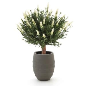Designplants/Luca Lifestyle Lavendel Kugel Kunstpflanze (h:60 cm) mit Bordo Tall Balloon Blumentopf