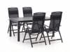 + 10 % Kassenrabatt | Forza Capri/Menzano 160 cm Gartenmöbel-Set 5-teilig verstellbar