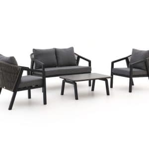 + 10 % Kassenrabatt | Forza Iseo Sessel-Sofa Lounge-Set 4-teilig
