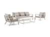 + 10 % Kassenrabatt | Forza Sarnico Sessel-Sofa Lounge-Set 4-teilig