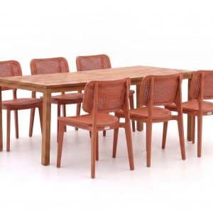 + 15 % Kassenrabatt | Forza Xitta/Liverpool 210 cm Gartenmöbel-Set 7-teilig