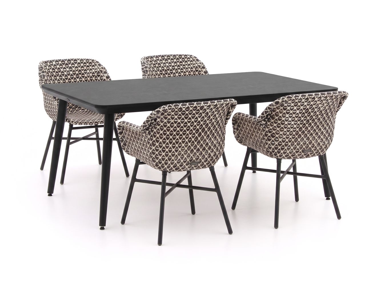 + 10 % Kassenrabatt | Hartman Delphine/Sophie Studio 170 cm Gartenmöbel-Set 5-teilig
