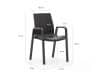 + 10 % Kassenrabatt | Hartman Flow/Sophie Studio ø 128 cm Gartenmöbel-Set 5-teilig