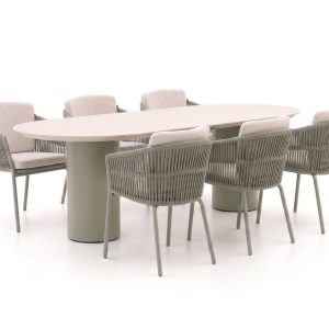 Hartman Sevilla/Valencia 220cm dining tuinset 7-delig