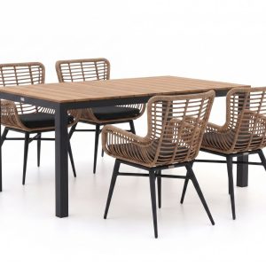 Intenso Asti/Fidenza 160cm dining tuinset 5-delig