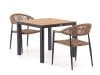 + 10 % Kassenrabatt | Manifesto Belpasso/Fidenza 90 cm Gartenmöbel-Set 3-teilig stapelbar