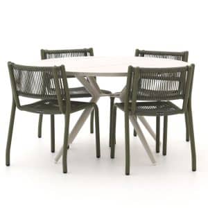 + 15 % Kassenrabatt | Manifesto Misurina/Sora ø 127 cm Gartenmöbel-Set 5-teilig
