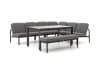 + 10 % Kassenrabatt | Manifesto San Teodoro/Sestino 160 cm Dining Ecklounge-Set 6-teilig
